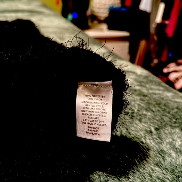 BP Black Fuzzy Sweater - Picture 4 of 4